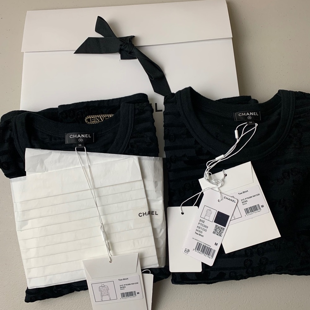 Chanel Logo Blouse